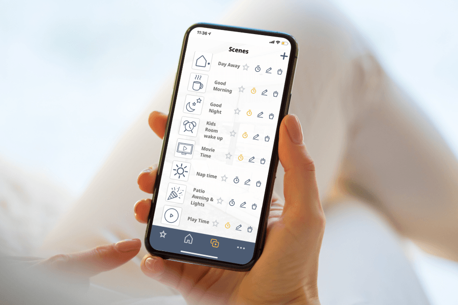 Clara Shades wireless remote control